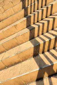 Full frame shot of staircase