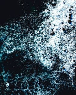 Close-up of water against sky