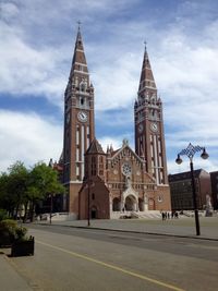 View of church