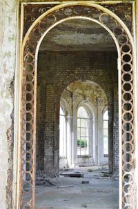 Entrance of historical building