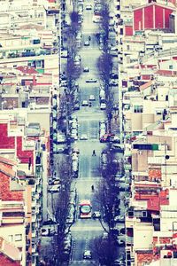 City street with buildings in background