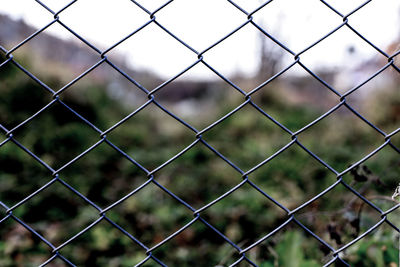 Full frame shot of chainlink fence