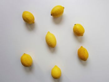 Close-up of fruits against white background