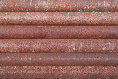 Full frame shot of rusty metal