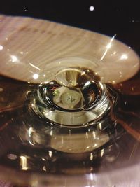 Close-up of drink on table