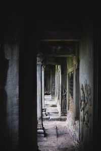 Corridor of old building