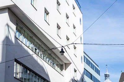 Low angle view of building against sky