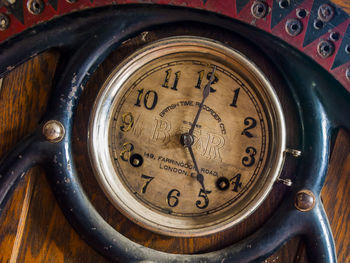 Close-up of clock