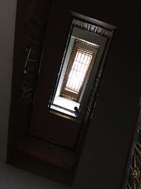 Low angle view of illuminated building