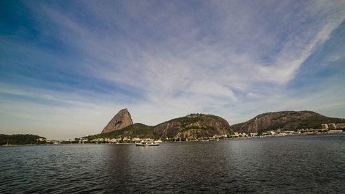 View of city at waterfront