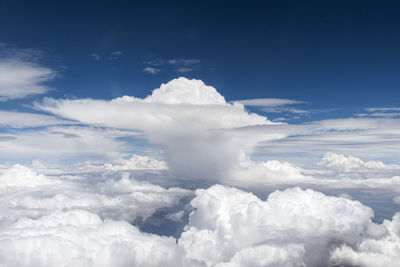 Low angle view of clouds in sky