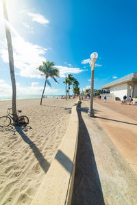 Scenic view of beach