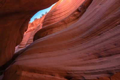 View of rock formation