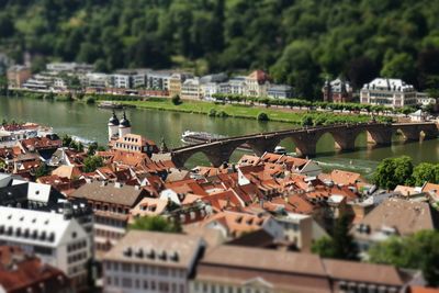 River with buildings in background