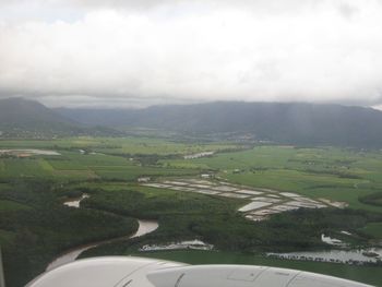 Aerial view of landscape