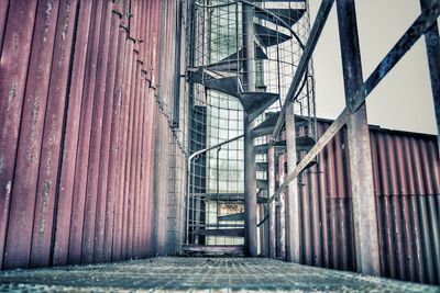 Staircase of old building