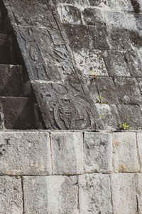 Full frame shot of stone wall