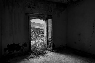 Entrance of old building