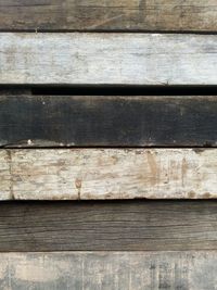 Full frame shot of old wooden plank