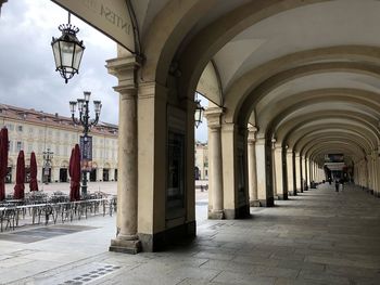 Corridor of building