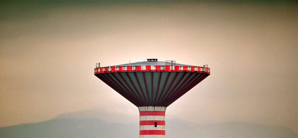 Low angle view of lighthouse