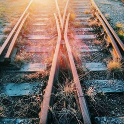 Railroad tracks