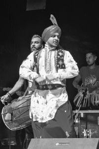 Traditional clothing against sky