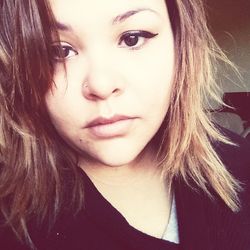 Portrait of young woman