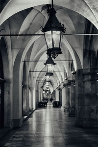 Illuminated corridor