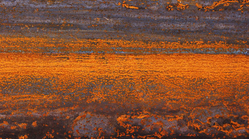 Full frame shot of orange pattern