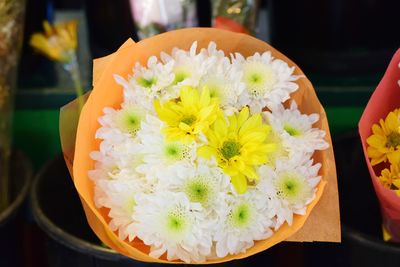 Close-up of flower bouquet