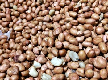 Full frame shot of peanuts for sale