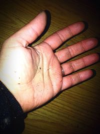 Close-up of red paint