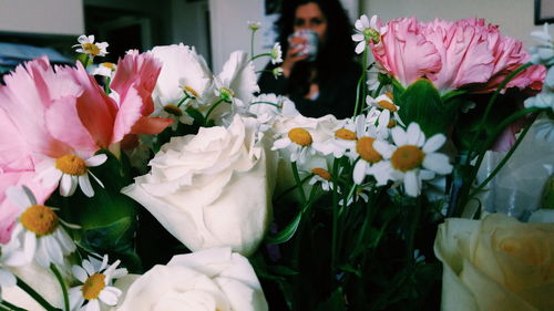 Close-up of flower bouquet