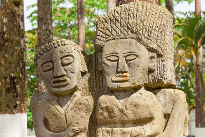 Close-up of buddha statue