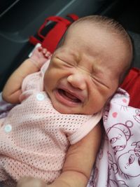 Cute baby boy sleeping