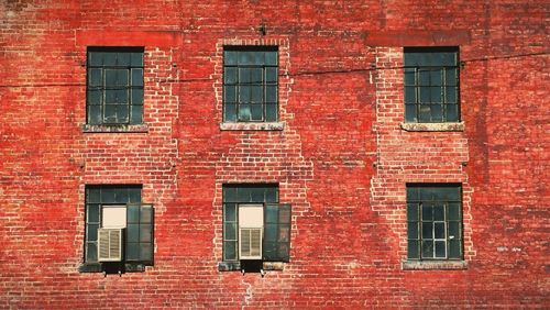 Full frame shot of brick wall