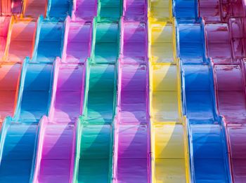 Full frame shot of multi colored pattern