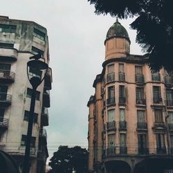 Low angle view of building against sky