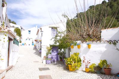 Panoramic shot of buildings against sky