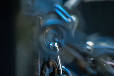 Close-up of metal