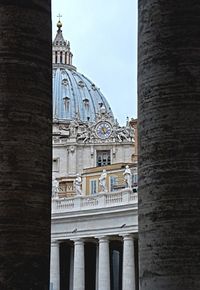 Low angle view of church