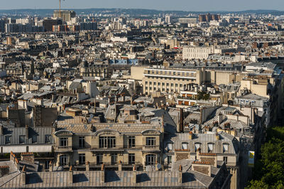 Aerial view of city