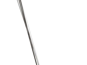 Close-up of crane against white background