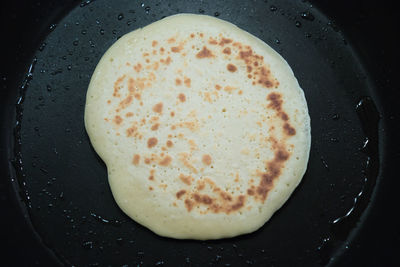 Close-up of bread in plate