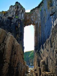 View of natural arch - '' church door cove''