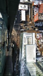 Directly above shot of buildings