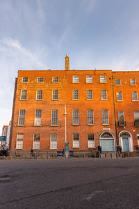 View of building against blue sky