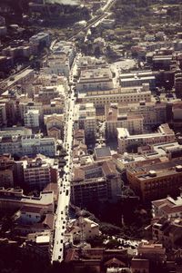 Aerial view of city