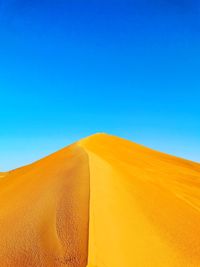 Scenic view of desert 